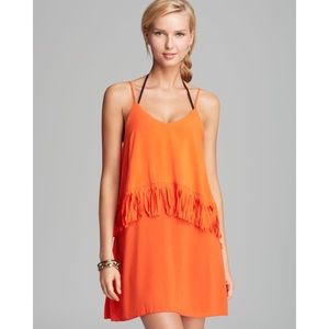 L*Space Wild Fringe Cover Up Tunic